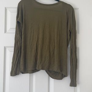 Forever 21 low cut open back top